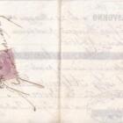 Cambiale all’ordine F.lli Polese fu Domenico emessa a Livorno il 21 maggio 1883 B.P. Lire 2000 ‘alla fine di giugno prossimo’