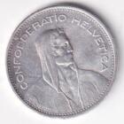 Moneta Svizzera Anno 1937 Franchi 5