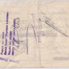 Lettera di Cambio emessa da BONOMI MATTONI & C. – OTTICI a Milano il 20 maggio 1909 B.P.It.Lire 66,40