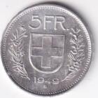 Moneta Svizzera Anno 1949 Franchi 5