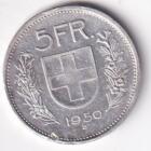 Moneta Svizzera Anno 1950 Franchi 5