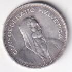 Moneta Svizzera Anno 1952 Franchi 5