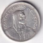 Moneta Svizzera Anno 1952 Franchi 5