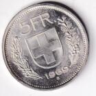 Moneta Svizzera Anno 1959 Franchi 5