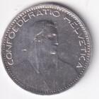 Moneta Svizzera Anno 1923 Franchi 5
