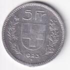 Moneta Svizzera Anno 1923 Franchi 5
