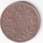 Moneta Germania Occupazione Est Afrika Anno 1908 Heller 3