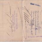 Lettera di cambio emessa dalla ditta MAX KOBERNE a Roda Ilmenau il 1 gennaio 1910 B. P. L. 237,37