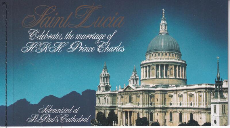 Libretto Santa Lucia Anno 1981 Nozze Principe Carlo e Lady Diana