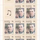 Minifogli Malta Anno 1985 Europa