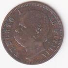 Moneta Italia Regno Umberto I Anno 1897 Centesimi 2 zecca Roma