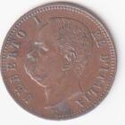 Moneta Italia Regno Umberto I Anno 1897 Centesimi 2 zecca Roma