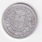 Moneta Regno di Vittorio Emanuele II re eletto d'Italia Anno 1860 Centesimi 50 zecca Firenze argento