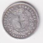 Moneta Regno di Vittorio Emanuele II re eletto d'Italia Anno 1860 Centesimi 50 zecca Firenze argento