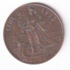 Moneta del Regno d'Italia Vittorio Emanuele III Anno 1913 Centesimi 5 zecca Roma