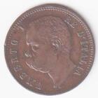 Moneta Italia Regno Umberto I Anno 1898 Centesimi, 2 zecca Roma
