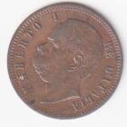 Moneta Italia Regno Umberto I Anno 1900 centesimi 2 zecca Roma