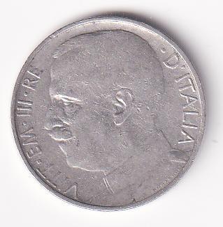 Moneta del regno d'Italia Vittorio Emanuele III Anno 1919 centesimi 50 contorno rigato