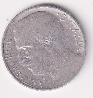 Moneta de regno d'Italia Vittorio Emanuele III Anno 1919 Centesimi 50 contorno rigato
