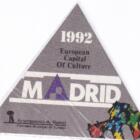 3 Vetrofanie emesse dalla Spagna per celebrare Madrid 1992 capitale della cultura