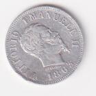 Moneta Regno d'Italia Vittorio Emanuele II Anno 1863 Centesimi 50 "valore" zecca M Bn Milano