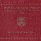 Moneta emessa dallo Stato della Città del Vaticano nel 2008 da Euro 2,00 dedicata a San Paolo - in confezione originale