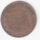 Moneta Italia Regno Vittorio Emanuele III Anno 1903 Centesimi 2 zecca Roma