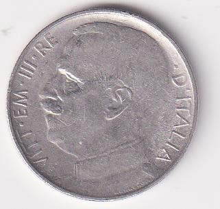 Monete del regno d'Italia Vittorio Emanuele III Anno 1921 Centesimi 50 contorno rigato