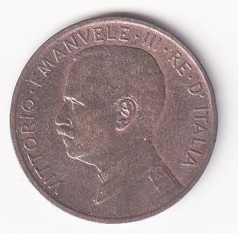 Moneta del Regno d'Italia Vittorio Emanuele III Anno 1909 Centesimi 5 zecca Roma