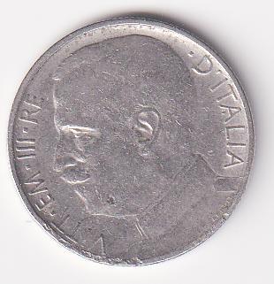 Moneta del Regno d'Italia Vittorio Emanuele III Anno 1920 Centesimi 50 contorno rigato