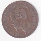 Moneta Italia Vittorio Emanuele II Anno 1867 Centesimi 2 zecca Milano