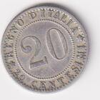 Moneta del Regno d'Italia Umberto I Anno 1895 centesimi 20 zecca Roma