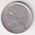 Moneta del Regno d'Italia Vittorio Emanuele III Anno 1925 Centesimi 50 contorno rigato