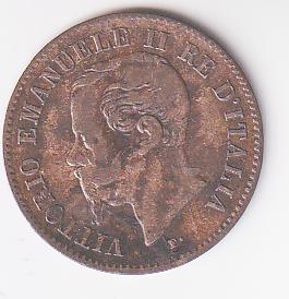 Moneta Italia Regno Vittorio Emanuele III Anno 1967 Centesimi 2 zecca Milano