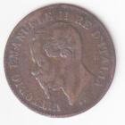 Moneta Italia Regno Vittorio Emanuele II Anno 1867 Centesimi 2 zecca Milano