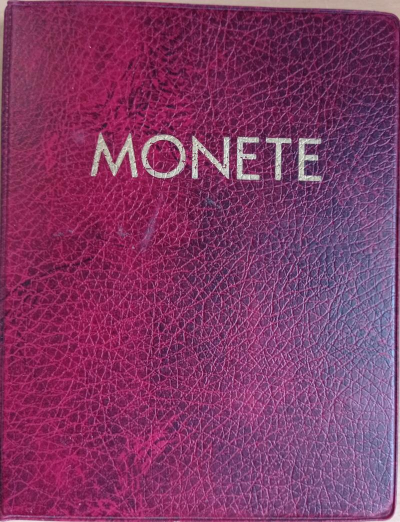 Copertina ad anelli per album per monete formato piccolo