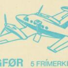 Libretto Faeroer Anno 1985 Mezzi di comunicazione aerea