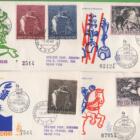 Lotto Buste Primo Giorno San Marino Anno 1968 Annata completa