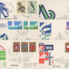 Lotto Buste Primo Giorno San Marino Anno 1974 Annata completa