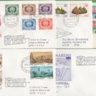 Lotto Buste Primo Giorno San Marino Anno 1977 Annata completa incluso Posta Aerea