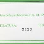 Libretto Bulgaria Anno 1992 Europa