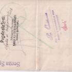 Assegno bancario N. 2923 B.P.Lire 326 emesso il 30 aprile 1925 da U. CARGNEL e C. Fabbrica italiana di occhialeria in favore di CREDITO POP. COOP. DEL CADORE Valuta per merce spedita come da Spett.le Ditta Luigi Pierucci Ottica Al Campano Pisa