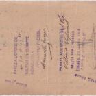 Prima di cambio emessa da A. Schweickhardt a se stesso per la somma di 97,85 Franchi oro a Tuttlingen il 3 novembre 1903