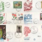 Lotto Buste Primo Giorno Italia Repubblica Anno 1976 Annata completa