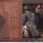 Moneta San Marino Anno 2011 2 Euro commemorativi Giorgio Vasari in blister