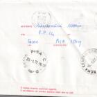 Giro di n. 5 aerogrammi Italia Anno 1976 Decimo anniversario Istituto Italo - Latino Americano con Annulli filatelici speciali 29-12-1976 e timbro di arrivo nei cinque Stati sudamericani Argentina Brasile Cile Perù e Uruguay