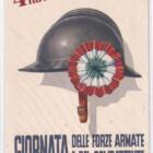 Cartolina 4 novembre Giornata delle Forze Armate e del Combattente Annullo franchigia COMPAGNIA CARABINIERI PALMI- 4-nov-1961 PALMI – REGGIO CALABRIA