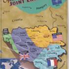 Cartolina BOSNIA e HERZEGOVINA Operation JOINT ENDEAVOR Keeping the Peace 162 REGGIMENTO FANTERIA SASSARI 1 BATTAGLIONE 1 COMPAGNIA FUCILIERI Affrancatura Francobollo Italia Anno 1997 Serie Giardini storici pubblici cat. n. 2328 Annullo filatelico speciale BOSNIA ITALFORCE