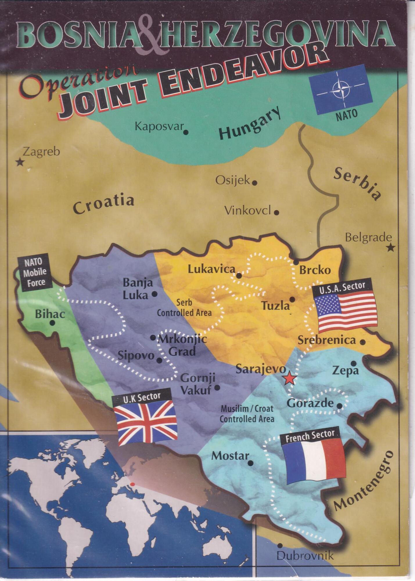 34 Bosnja 1999 A Cartolina BOSNIA e HERZEGOVINA Operation JOINT ENDEAVOR Keeping the Peace 162 REGGIMENTO FANTERIA SASSARI 1 BATTAGLIONE 1 COMPAGNIA FUCILIERI Affrancatura Francobollo Italia Anno 1997 Serie Giardini storici pubblici cat. n. 2328 Annullo filatelico speciale BOSNIA ITALFORCE
