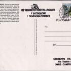 Cartolina BOSNIA e HERZEGOVINA Operation JOINT ENDEAVOR Keeping the Peace 162 REGGIMENTO FANTERIA SASSARI 1 BATTAGLIONE 1 COMPAGNIA FUCILIERI Affrancatura Francobollo Italia Anno 1997 Serie Giardini storici pubblici cat. n. 2328 Annullo filatelico speciale BOSNIA ITALFORCE